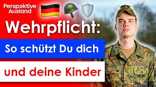 Wie Du der deutschen Wehrpflicht ENTGEHEN kannst Die schockierende Wahrheit [upl. by Anaeerb]