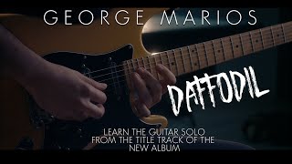 George Marios  quotDaffodilquot guitarsolo [upl. by Carlin967]