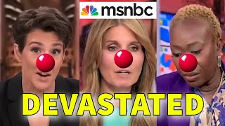 MSNBC Election Night Meltdown from Joyful to Devastation [upl. by Aiclef]