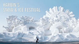 Highlights of Harbins Snow amp Ice Festival [upl. by Rihaz461]