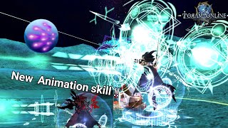 Toram online  Magic Vulcan New Animation skill• review skill [upl. by Nicholas694]