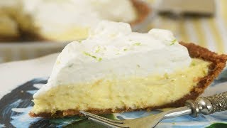 Key Lime Pie Recipe Demonstration  Joyofbakingcom [upl. by Ashien]