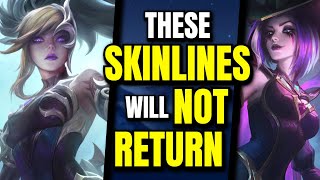 Skinlines That Will Probably NEVER Return to League of Legends [upl. by Row]