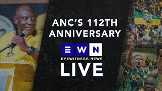 LIVE President Cyril Ramaphosa delivers the Jan 8 statement at ANCs 112th anniversary rally [upl. by Toll368]