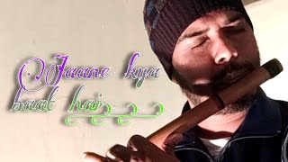 Jaane kya baat hai  Biswajit flute  Extreme slow amp sad version [upl. by Annaohj]