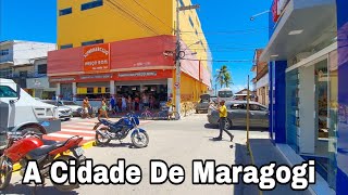 Maragogi Alagoas A Cidade E A Praia Do Centro [upl. by Demetra]