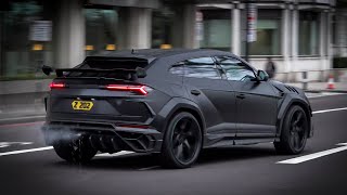 MANSORY VENATUS Lamborghini Urus BRUTAL Acceleration Sounds in London [upl. by Aneeuqahs946]