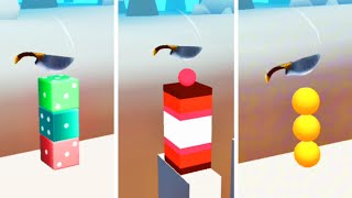 Slice Master 3D 🔪⚔️🪓 Very Satisfying And Relaxing ASMR Slicing Game Perfect [upl. by Bohaty]