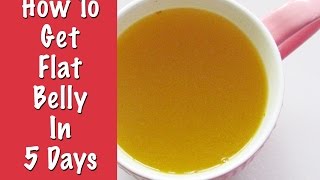 How To Get Flat Belly In 5 Days  Get Flat Stomach without DietExercise  Instant Belly Fat Burner [upl. by Neala583]