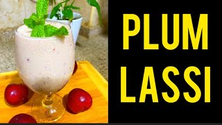 Plum Lassi Recipe  Healthy Drink  Summer Drinks  Sweet Lassi Recipe  shorts [upl. by Kos]