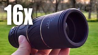 16x52 HD 16x Magnification Zoom Monocular by ARCHEER Review [upl. by Denby]