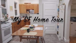 Apartment Tour  Rent with 4 Roommates San Francisco [upl. by Nodnyl23]