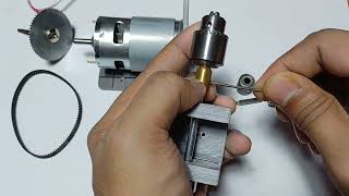 How To Make Powerfull Drill  Mini Drill Machine [upl. by Schnapp]