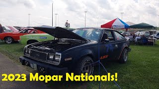 2023 Mopar Nationals AMCs and Mopars as take over National Trail Raceway in Hebron Ohio [upl. by Allrud901]