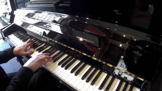 Piano droit Schimmel C120 Silent [upl. by Ahtinak]