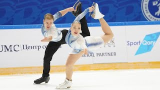 Natálie Taschlerová amp Filip Taschler  Denis Ten Memorial 2024 FD【Porcelain】 [upl. by Elauqsap]