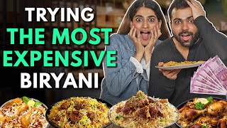 Trying Most Expensive Biryani  The Urban Guide [upl. by Allianora88]