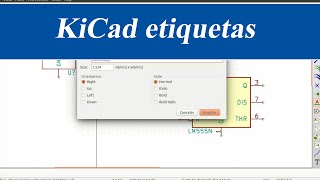 KiCad  Etiquetas [upl. by Meghann]