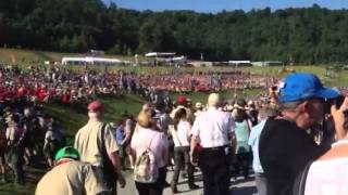 Boy Scout Jamboree 2013 Opening Ceremonies [upl. by Thorpe]