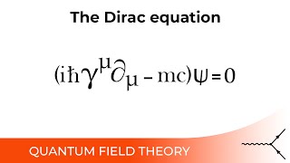 The Dirac Equation  43 [upl. by Annawoj756]