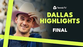 Tommy Paul vs Marcos Giron For The Title 🏆  Dallas 2024 Final Highlights [upl. by Mcclenon]