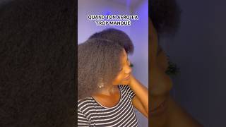 BLOW OUT CHEVEUX CRÉPUS  TRESSES AU FIL  AFRO  Oussème  afrodance afro cheveuxcrepus [upl. by Lynd]