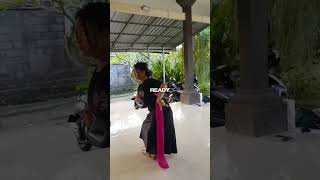 just cendrawasih balinese dance movement bali traditional dance [upl. by Ketchan436]