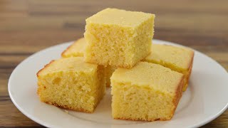 Cornbread Recipe  How to Make Cornbread [upl. by Cirdnek658]