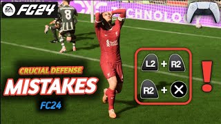 The only way you can stop conceding easy goals  FC24 defense tutorial [upl. by Flodur482]