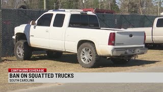 Ban on squatted trucks in SC law enforcement still seeing squatted truck drivers [upl. by Eimoan68]