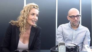 NYCC 2013 The Following Connie Nielsen and Marcos Siega [upl. by Ganiats]