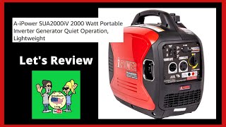 Will The AiPower SUA2000iV Yamaha Generator Run the AC on our RV HONEST REVIEW and DEMONSTRATION [upl. by Mylan]