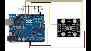 capteur de couleur arduino programme  مستشعر الألوان [upl. by Philbrook]