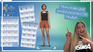 Enhance Your Sims With New Traits And Preferences In Cas Mods [upl. by Yhtimit]