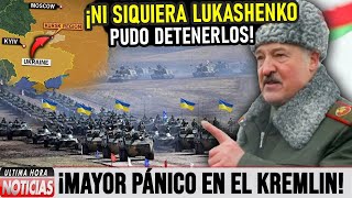 ¡UCRANIA vigila la frontera con Bielorrusia 120000 SOLDADOS ucranianos preocupados por LUKASHENKO [upl. by Esirehc914]