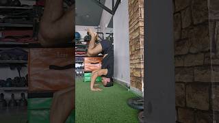 Frog stand to handstand tutorial shorts fitness [upl. by Barstow12]