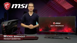 Smooth ultra wide gaming with Optix MAG341CQ  Gaming Monitor  MSI [upl. by Arbuckle]