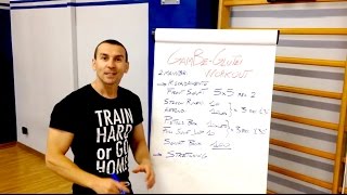 GAMBE e GLUTEI WORKOUT con 2 manubri by Coach Miletto Umberto [upl. by Langer871]