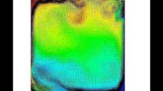 Oscillatory natural convection in a square enclosure [upl. by Anadal]