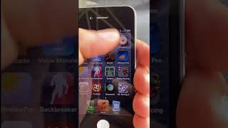 custom blackampwhite iPhone4 ios 511 shortvideo jailbreakiphone cydia tweaks jailbreak apple [upl. by Keisling]