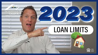 New Loan Limits for 2023  FHA and Conventional Loans [upl. by Myke]