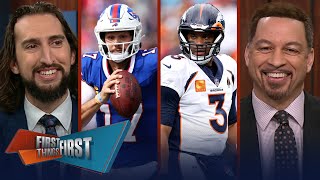 Bills ‘cooked’ after loss vs Broncos Wilson outplays Allen BUF fires OC  NFL  FIRST THINGS FIRST [upl. by Kalila]