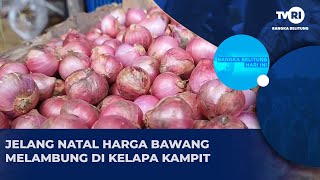 JELANG NATAL HARGA BAWANG MELAMBUNG DI KELAPA KAMPIT [upl. by Turro703]