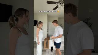 My Husband Reacts to My Baby Bump Deflating [upl. by Ewan]