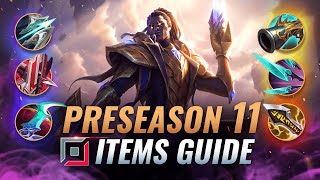 The COMPLETE ADC Itemization Guide For PRESEASON 11  League of Legends [upl. by Eilliw]