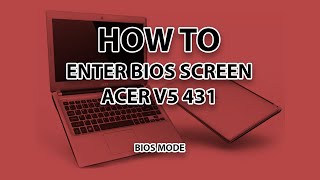 How To Enter BIOS Acer V5 431 From Windows [upl. by Damek]