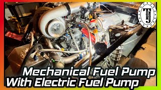 Mechanical Fuel Pump with Electric Primer Fuel Pump…… I Don’t Like it But it should work [upl. by Donny]