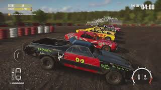 Wreckfest Tournament Daily Challenge  Wreckfest PS4 Version on PS5 4K [upl. by Sonny]