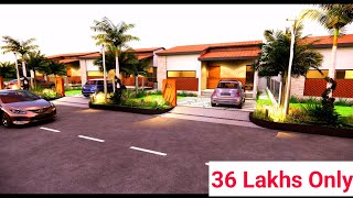 36 Lakhs only  villa for sale in gated Community Hyderabad  weekend villas [upl. by Gleich448]