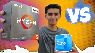 Intel i512400 Vs Ryzen 5 5600G Which One Should You Buy  For Gaming Editingamp Benchmarks [upl. by Cirre]